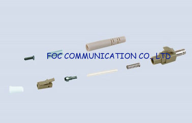 การสูญเสียผลตอบแทนสูง multimode fiber lc connector 2.0mm / 0.9mm / 3.0mm