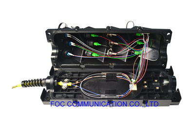 แยก PLC ไฟเบอร์ออปติกกล่องเลิกจ้าง IP68 กันน้ำติดตั้งง่ายขั้วโลก / ติดผนัง
