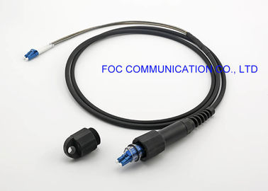 FTTA IP67 กันน้ำ PDLC-LC สายแพทช์ไฟเบอร์ออปติก