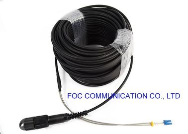 FTTA IP67 กันน้ำ PDLC-LC สายแพทช์ไฟเบอร์ออปติก