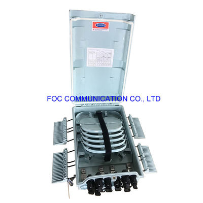 กล่องกระจายไฟเบอร์ออปติก FTTX IP65 กันน้ำ 8 พอร์ต