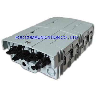 กล่องกระจายไฟเบอร์ออปติก FTTX IP65 กันน้ำ 8 พอร์ต