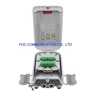 1 × 16 PLC SC APC กล่องแยกไฟเบอร์ออปติก 96F FATM-0416M-B