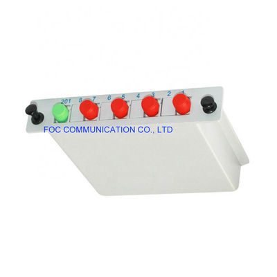 ISO 1 × 4 FC UPC ไฟเบอร์แยก PLC แยก DWDM CWDM กล่องแยกไฟเบอร์