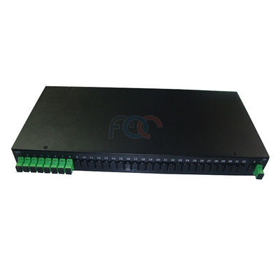 FC UPC 1x8 Rack Mount Plc Splitter สำหรับ FTTH Passive Optical Network