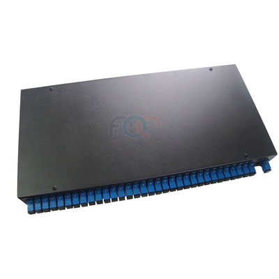 1650nm 1 × 32 PLC ไฟเบอร์ออปติก Splitter Rack Mount LSZH Jacket