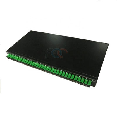 2 × 32 SC APC Rack Mount PLC แผงแยกแผงแพทช์ Passive LSZH