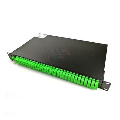 FTTC Fiber PLC Splitter 1-64F แร็คเมาท์ 1650nm FTTH PLC Splitter