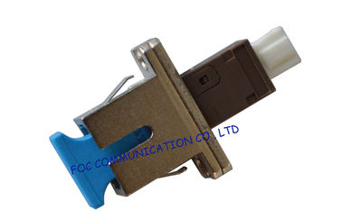 MU - FC และ MU - SC Hybrid Fiber Optic Adapter สำหรับสายมัลติหรือสายเดี่ยว