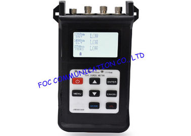 FTTX Networks อุปกรณ์ทดสอบไฟเบอร์ออปติคไฟเบอร์ไฟเบอร์ PON ขนาดเล็ก