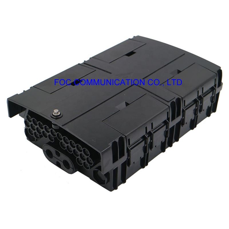 กล่องปิดผนึกไฟเบอร์กล 24cores สำหรับเครือข่าย FTTx