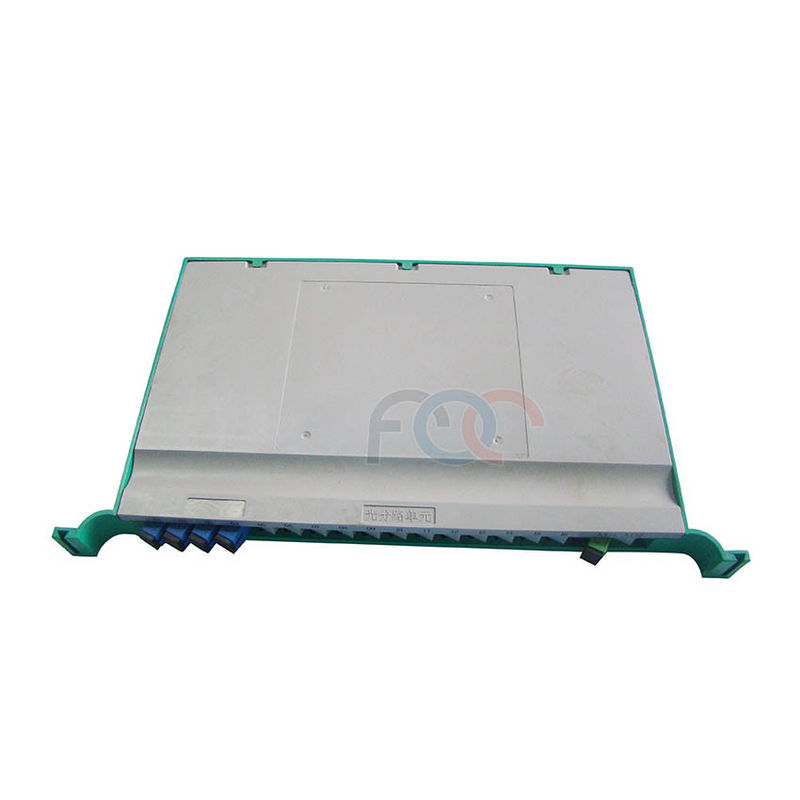 1x4 SC UPC Pallet PLC Splitter 19 &quot;Rack Mount G657A สำหรับเครือข่ายออปติคัล