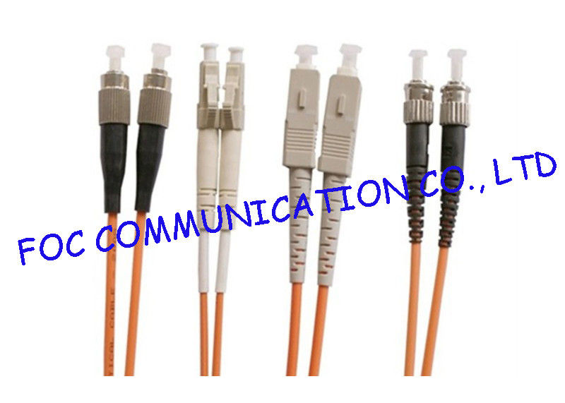สายไฟเบอร์ออปติกหลายสาย FC LC SC ST OM1 OM2 OM3 OM4